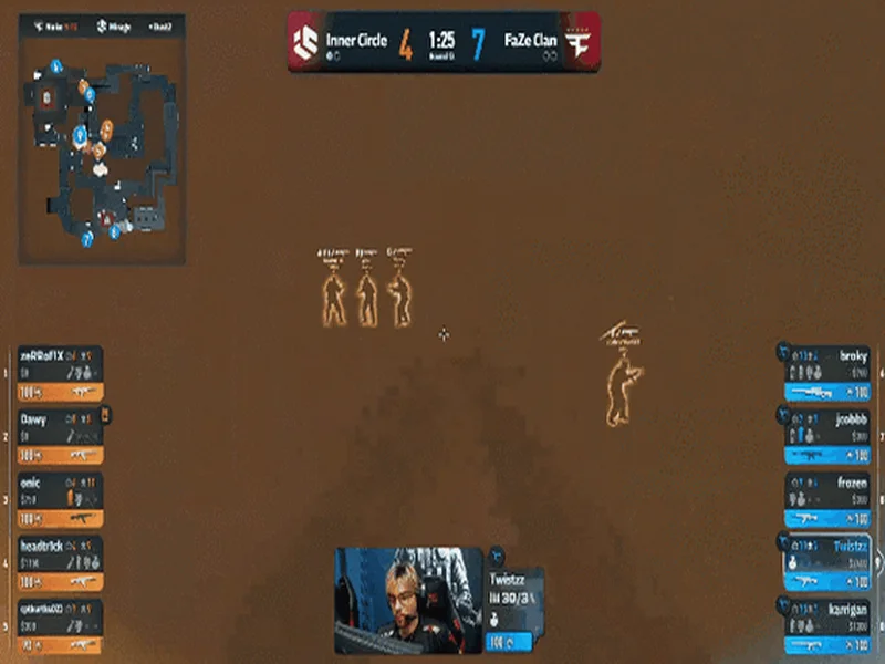 PGL布加勒斯特:成王败寇!IC 2-0 FaZe